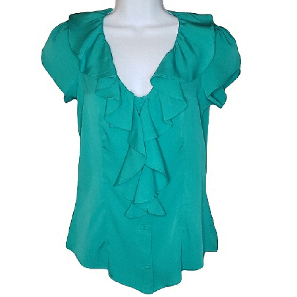 Banana Republic - Ruffle Blouse - PXS - NWT